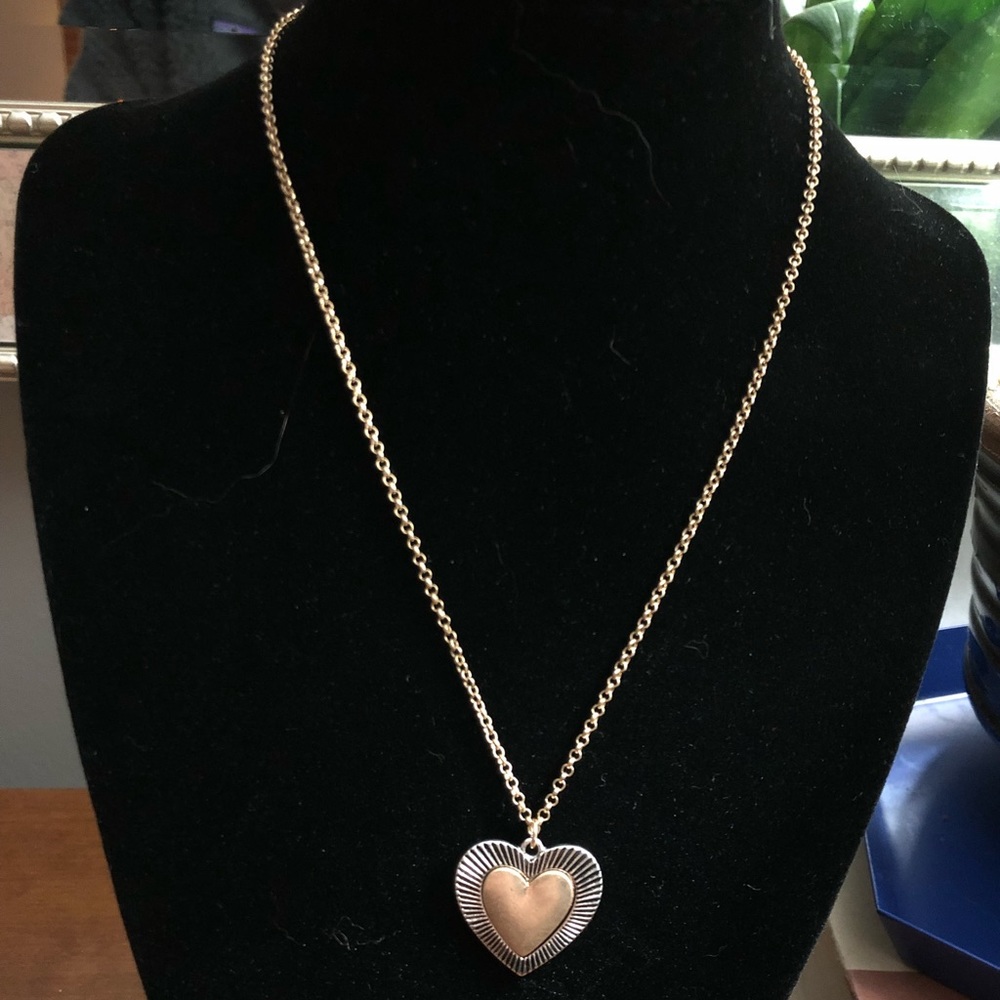 Heart pendant necklace